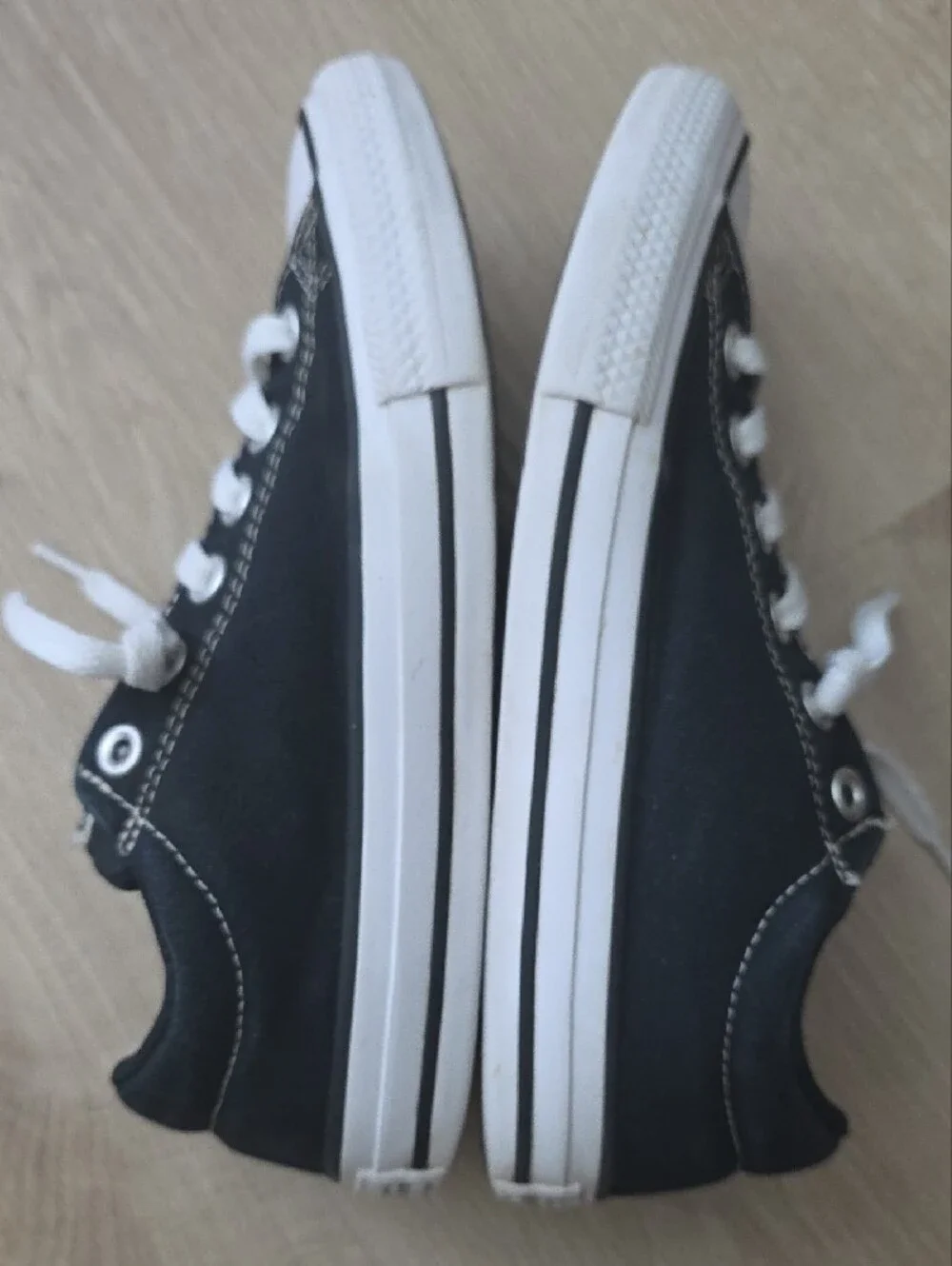 Converse Chuck Taylor All Star Street Low Sneakers Black White 4.5